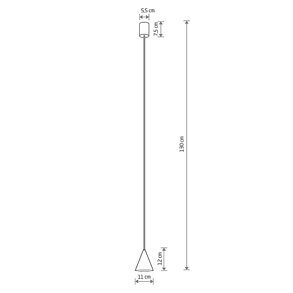 Подвесной светильник Nowodvorski Zenith XS Black 11452