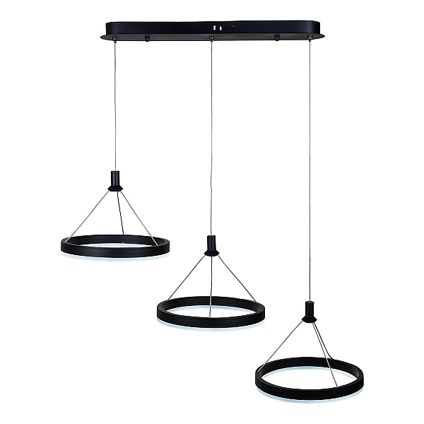 Подвесной светодиодный светильник iLedex Libra D075-3 BK