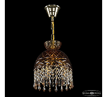 Подвесной светильник Bohemia Ivele Crystal 5478/22 G Amber/M-1F Drops K721