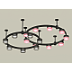 Комплект подвесного светильника Ambrella Light Techno Ring XR92221200 (A9222, A9227, C9238, C9232, N8486, N8484)