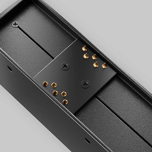 Подвесной светодиодный светильник Maytoni Technical Pendant system Parity Basis TR129B-24W4K-B