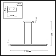 Подвесной светильник Odeon Light BEVEREN 6683/38L