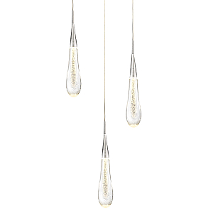 Подвесной светильник Delight Collection DD20591-3 chrome