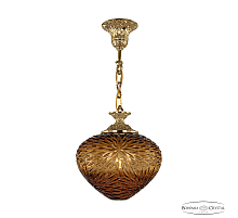 Подвесной светильник Bohemia Ivele Crystal 7003P/23 G Amber/H-1A