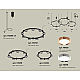Комплект подвесного светильника Ambrella Light Techno Ring XR92092100 (A9209x3, C9242, C9238, C9232, N8126, N8118)
