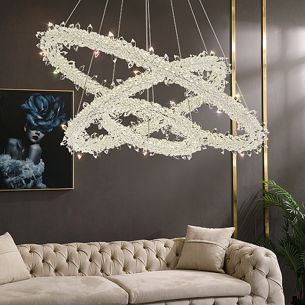 Подвесной светильник Delight Collection MD-012 MD-0120B-40+60+80 gold
