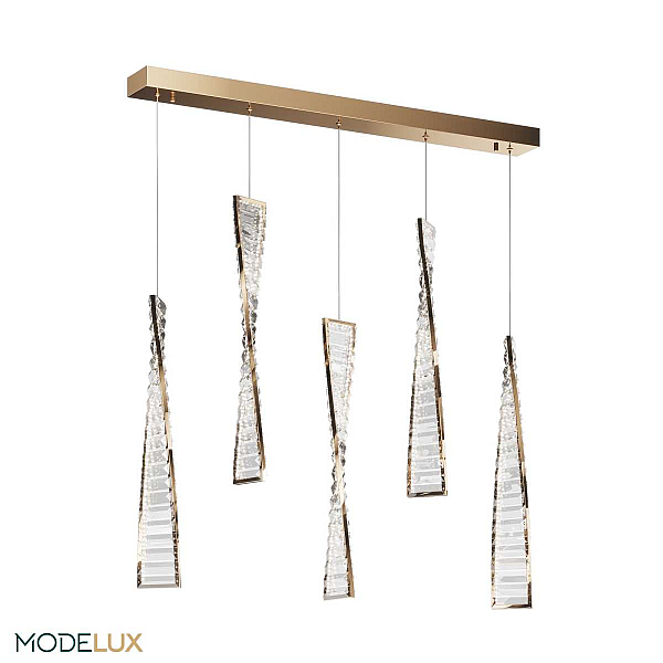 Подвесной светодиодный светильник Modelux Modestyle MS.88910.5 GD