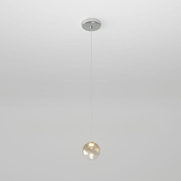 Подвесной светильник Eurosvet Wonder 50234/1 LED янтарный a058640