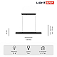 Светильник подвесной Lightera Baffin LE112L-100B WIFI