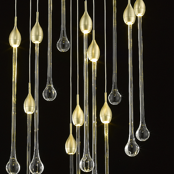 Подвесной светильник Delight Collection P98028 P98028-1 brass