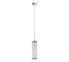 Подвесной светильник Crystal Lux Tadeo SP1 D100 Chrome/Transparente