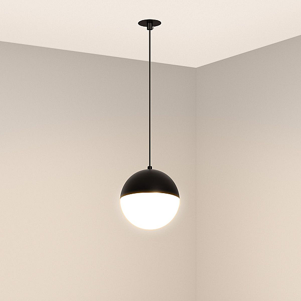 Подвесной светильник Arlight SP-EMISFERO-HANG-BUILT-R150-11W Day4000 (BK, 170 deg, 230V) 056591