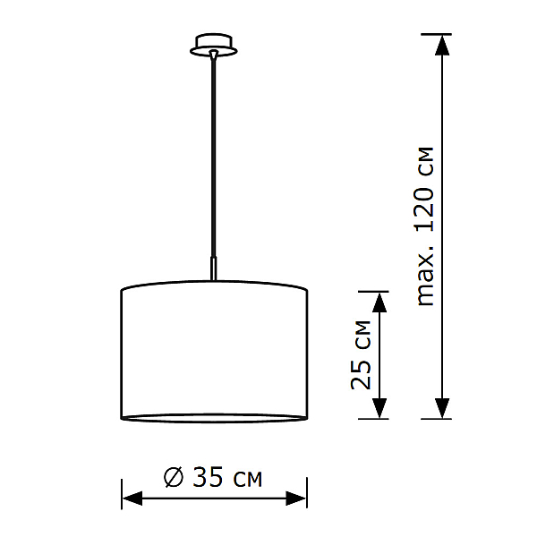 Подвесной светильник LightHall Alicen 35 LH022030