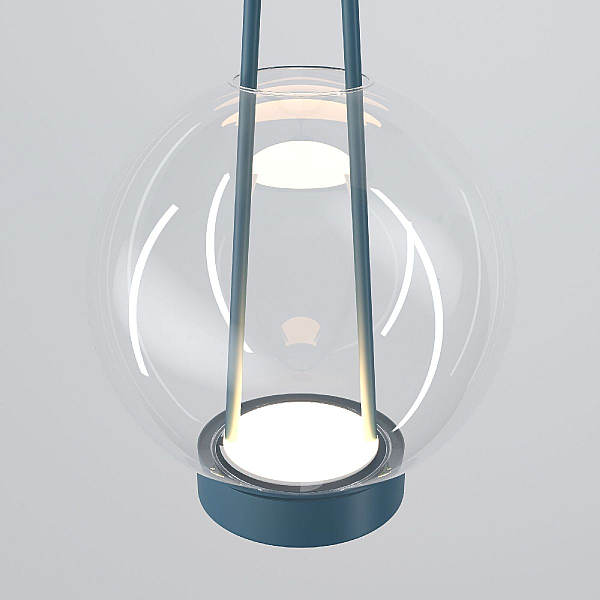Подвесной светильник Eurosvet Frasco 50267/1 LED синий a069345