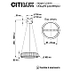 Подвесной светодиодный светильник Citilux Чезаре CL338141