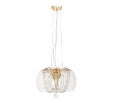 Подвесная люстра Lumina Deco Disposa LDP 7018-400 PR+F.GD