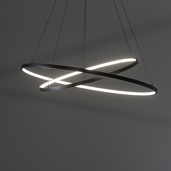 Подвесная люстра Nowodvorski Circolo Led Black 10864