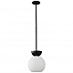 Подвесной светильник iLamp Mono P6079-1 BK+WH