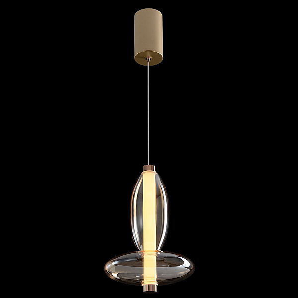 Подвесной светодиодный светильник Crystal Lux Quasar SP7W Led Amber