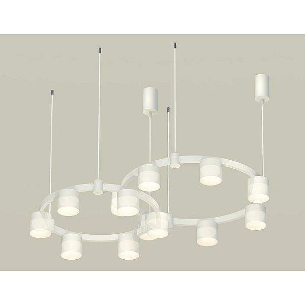 Комплект подвесного светильника Ambrella Light Techno Ring XR92081002 (A9208x2, C9236, C9231, N8402)