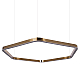 Подвесной светодиодный светильник Loft IT Titanium 10243XL Gold