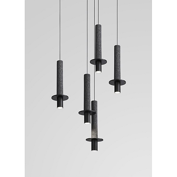Подвесной светильник Delight Collection Meta 10704P black/grey