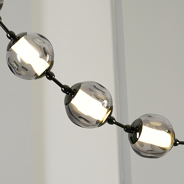 Подвесной светильник Delight Collection OD2437A-16 pearl black/smoke