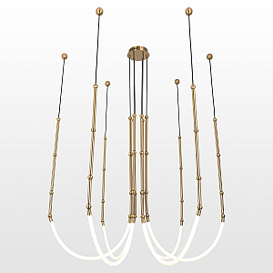 Подвесной светодиодный светильник Lussole Loft BEND LSP-7071