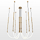 Подвесной светодиодный светильник Lussole Loft BEND LSP-7071