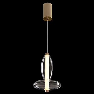 Подвесной светильник Crystal Lux QUASAR SP10W LED TRANSPARENT