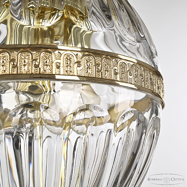 Подвесной светильник Bohemia Ivele Crystal 5680/20 G Clear/M-1H