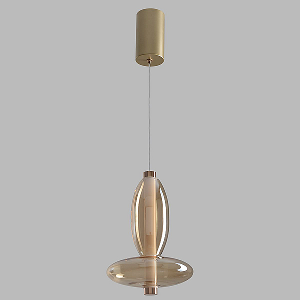 Подвесной светодиодный светильник Crystal Lux Quasar SP7W Led Amber