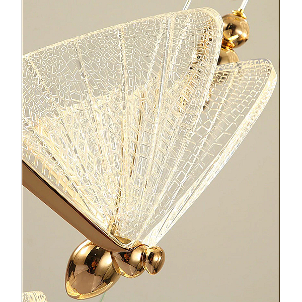 Подвесной светильник Delight Collection Butterfly OM8201008-1 rose gold
