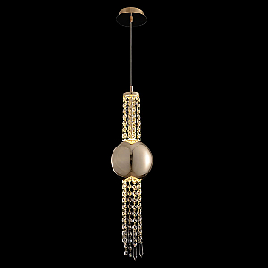 Подвесной светильник Crystal Lux NAVAJO SP3W LED GOLD