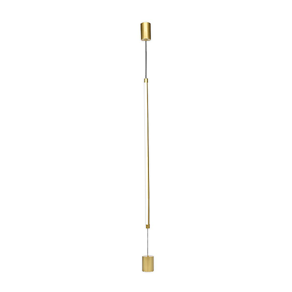 Подвесной светодиодный светильник Indigo Linea 14024/A/1P Brass V000122L