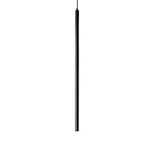 Подвесной светодиодный светильник Ideal Lux Ultrathin SP1 Big Round Nero 142913