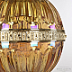 Подвесной светильник Bohemia Ivele Crystal 5680/17 G Shampan/M-1H
