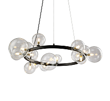 Подвесной светильник Delight Collection Art Deco Bubble OMG1075R black/clear