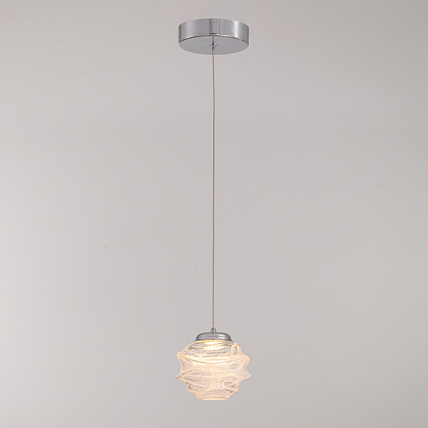Подвесной светильник Delight Collection MD25030003-1A chrome/clear