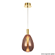 Подвесной светодиодный светильник Crystal Lux Gaudi SP4W Led Copper