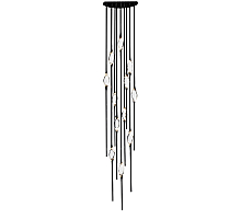 Подвесной светильник Delight Collection Pezzo OM82111-12 pearl black