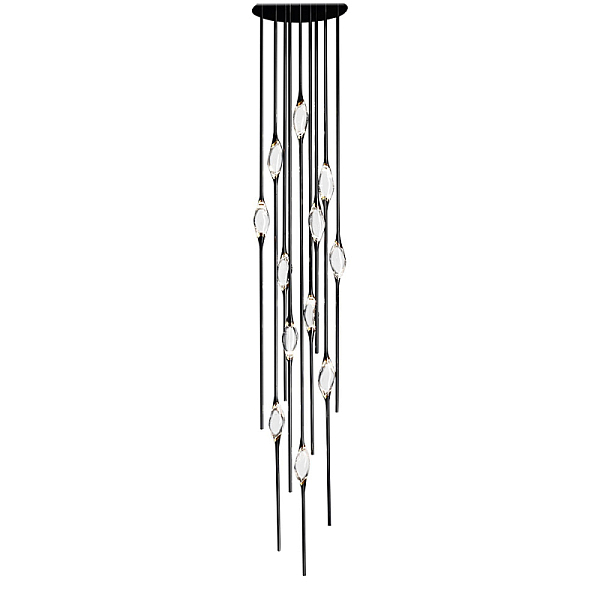 Подвесной светильник Delight Collection Pezzo OM82111-12 pearl black