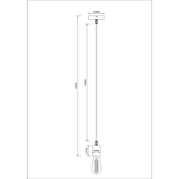 Подвесной светильник Arte Lamp Mark A7047SP-1BK