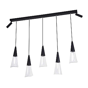 Подвесная люстра LED4U L7105-7 BK