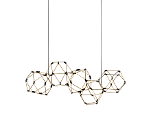 Подвесной светильник Delight Collection Lucciola MD18001068-5A matt gold