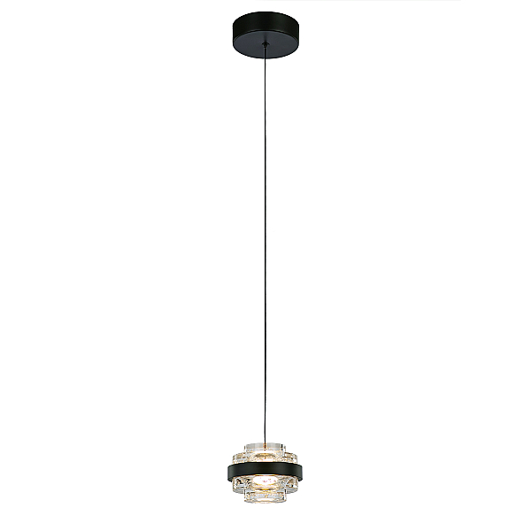 Подвесной светильник Delight Collection MD22030002 MD22030002-1A black/clear