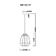 Подвесной светильник MyFar Hill MR1361-1P