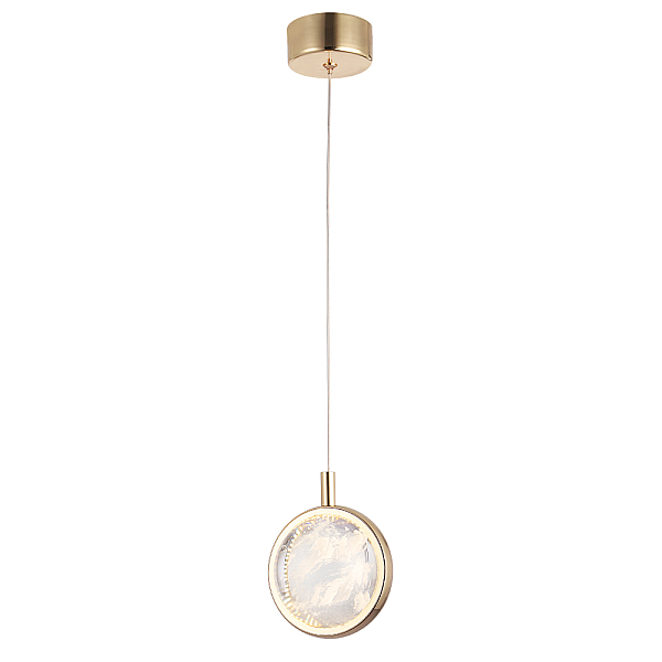 Подвесной светодиодный светильник Crystal Lux Cielo SP6W Led Gold