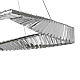 Подвесной светильник Lumina Deco LDP 6039 CHR