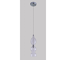 Подвесной светильник Crystal Lux Iris SP1 B Transparent